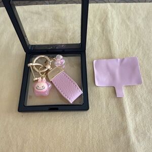 Pink Keychain Set